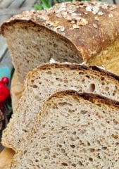 ÇAVDAR KATKILI TAM BUĞDAY EKMEĞİ / 900 gr